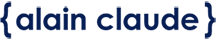 Alain Claude Logo